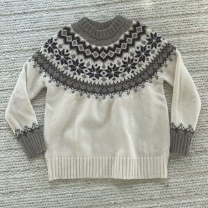 Boden fair isle sweater